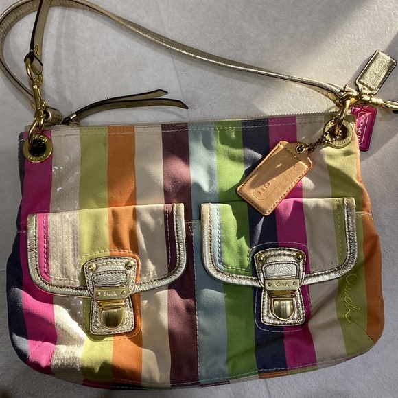 Multicolored coach purse - Picture 2 of 6